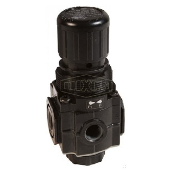Norgren by Series 1 R72 Manifold Relieving Sub-Compact Regulator, 83 SCFM Flow Rate, 5 to 150 psi Pr